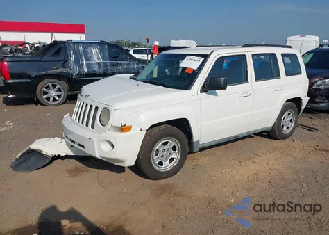 2010 Jeep Patriot Sport from USA, damaged, VIN 1J4NT2GB3AD553553